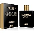 Aris Perfume for Men | Long Lasting Perfume for Men | Technique Gold | Eau de Parfum for Men | Men Perfume | Men's Fragrances | Black and Gold | 100ml