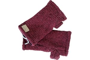 BUDDHA arts&more Kinder Pulswärmer Stulpen handgestrickt