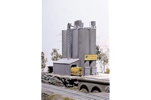 CORNERSTONE Walthers, INC. Medusa Cement Company Kit, 5–3/8 x 4–1/5,1 cm 13.6 x 11.4 cm