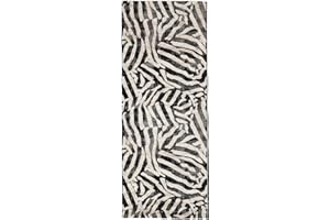 RugVista Nalori Rug, Modern, 80x200 cm, Rectangle, Carpet, Medium Pile, Dry Clean, living room,bedroom, kitchen, Black/Beige