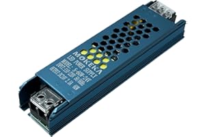 Alimentatore 24V 2.5A 60W, Trasformatore AC 110/220V a DC, MOKEKA Interruttore di Alimentazione Elettrica per Tensione