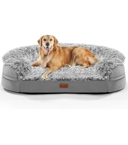 Hundebett, ausreichend gro fr Menschen, Bett aus waschbarem Kunstfell fr  mde Menschen; orthopdisches Bett fr Nickerchen, riesiges Hundebett mit  Decke fr Menschen, Familien, Haustiere (Farbe: Amazon.de: Haustier