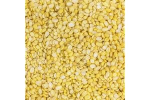 Organic Swaad Yellow Mung (Moong) Dal Split Hulled (Without Skin) 1kg EU and India Organic Certified
