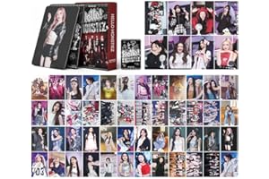 TUYINES BABYMONSTER Lot de 55 cartes photo Baby Monster Lomo Card, cartes BM, cartes photo BabyMonster, must have pour les fans de K-pop (HELLO)