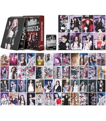 K-POP IDOL Group New Kpop Photo Message Card 56pcs set (Postcard