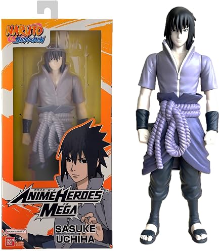 Figura Anime Heroes MEGA Luffy De 30 Cm – One Piece, Articulada En Hombros Y Caderas, Licencia Oficial Bandai Para Niños +4 Años