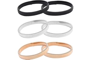 QHFlashbuy 3 Paar Ärmelhalter,Elastische Hemd Ärmelhalter Sleeve Holders Anti Rutsch Hülsenhalter Strumpfbänder Stretch Hemdärmel Clips zum Fixieren von Langen Ärmeln