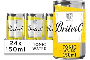 Britvic Indian Tonic Water, 24 x 150ml Can
