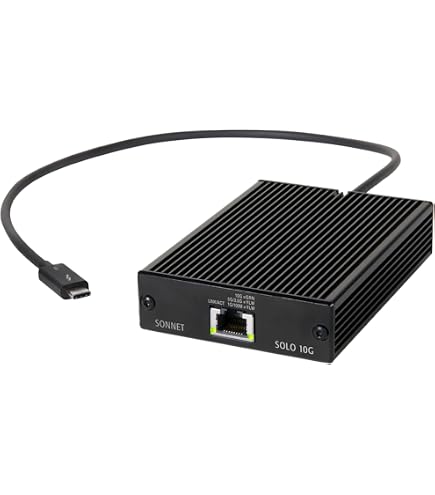 OWC Thunderbolt 4 10G Ethernet Adapter, for High-Speed Network