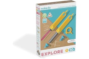 Zestaw narzędzi do konstruowania Makedo - Explore, Średni
