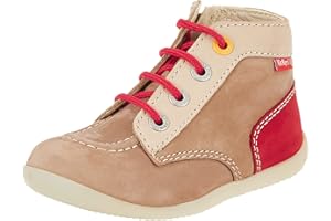 Kickers Bonzip-2, Botas Cortas al Tobillo Unisex niños