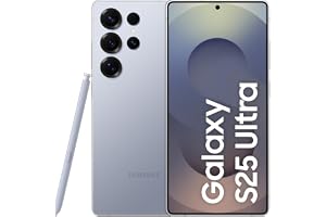 Samsung Galaxy S25 Ultra 5G AI Smartphone (Titanium Silverblue, 12GB RAM, 256GB Storage), 200MP Camera, 5000mA...