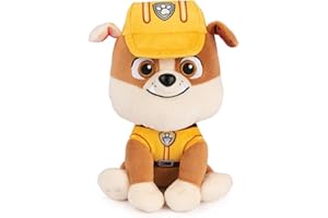 Patrulla Canina - Peluche Rubble 15 CM GUND - Peluche Patrulla Canina Rubble - 6058440 - Juguetes bebés 1 año + Juguetes Niño 1 año +