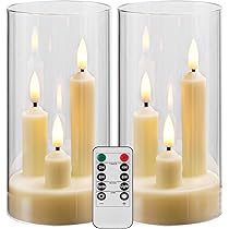 Candele LED, Ricaricabile Candele, Batteria LED Candele, Rosa Candele Flickering Flameless, Candela LED USB con Telecomando e Timer per Festa, Vacanze, Partito, Matrimoni, Hotel Decorazione-10cm Candele LED, Ricaricabile Candele, Batteria LED Candele, Rosa Candele Flickering Flameless, Candela LED USB con Telecomando e Timer per Festa, Vacanze, Partito, Matrimoni, Hotel Decorazione-10cm