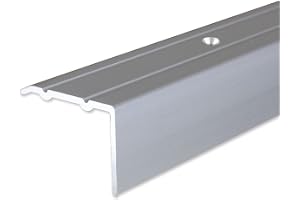 PROVISTON | Vinkelprofil | Aluminiumanodiserad | Silver | Bredd 24,5 mm | Höjd 18 mm | Längd 1000 mm