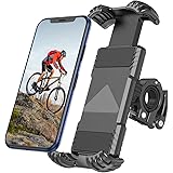 Riapow Handyhalterung Fahrrad Handyhalter Motorrad - Universal Fahrrad Handyhalterung 360° Drehung Einstellbare Abnehmbare Mo