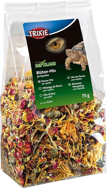 Trixie 76394 Blüten-Mix für Reptilien, 75 g