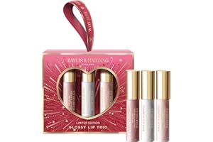 Baylis & Harding Midnight Cherry Glossy Lip Trio Gift Set - Vegan Friendly