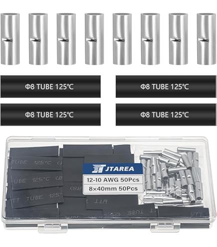 Dual-Ommuurde Krimpkous Butt Connector Geïsoleerde... – Vicedeal