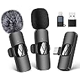 Micro Cravate Sans Fil Koilboane – Double Micro Pour IPhone, Android, PC – Parfait Pour Vlog, Streaming, TikTok !