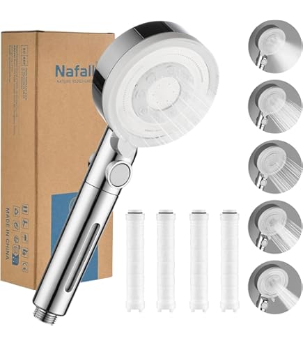 Soffione Doccia Portatile Ad Alta Pressione Con 3 Modalità - Per Bagno E Viaggio - Foto 9