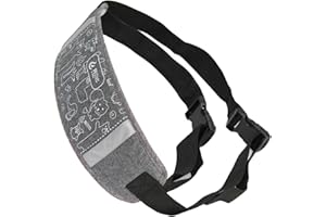 POVANJER Harnais Moto Enfant | Ceinture de sécurité pour Enfants de Moto - Conduite en Toute sécurité avec Design réfléchissant, Sangle antidérapante Universelle pour siège de Moto pour Enfants.