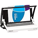 Rilegatrice Fellowes Starlet 2+ - Per Dorsì Plastici, Capacità 12 Fogli, Compatta - Ideale Per Ufficio E Casa - Foto 6