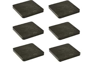 TERF® 70mm X 70mm X 5mm Heavy Duty Plastic Packers Shims Spacers Fender Alignment Shim Flat Plate Square Packing 5mm Thickness - Pack of 10