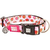 Max & Molly Urban Pets Original Serisi Akıllı K&uuml;nyeli K&ouml;pek Boyun Tasması (S, &Ccedil;ilek)