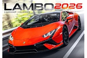 Lamborghini Kalender 2026