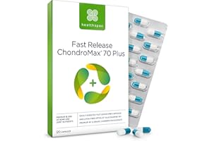 ‎HEALTHSPAN Healthspan Glucosamine & Chondroitin 70 Plus | High-Quality Joint Health with Optiflex Glucosamine HCI, Vitamins and Minerals | Quick Dissolving Capsules for People Over 70 Years | 120 Capsules