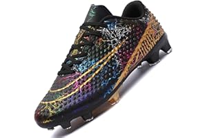 Lvptsh Scarpe da Calcio Uomo All'aperto Professionale Sportivo Spike Low-Top Scarpe da Calcetto Scarpe da Allenamento Teenager Scarpe da Allenamento