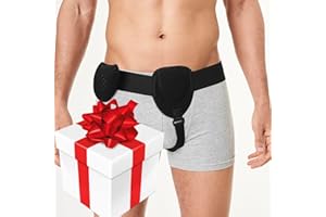 JCSSHOPING Cinturón de Hernia Inguinal presión hernia alivio hernia rehabilitación post operatorio correa ajustable almohadilla compresión hernia ingle - Soporte Deportivo y Médico Todo en Uno FOTOS REALES