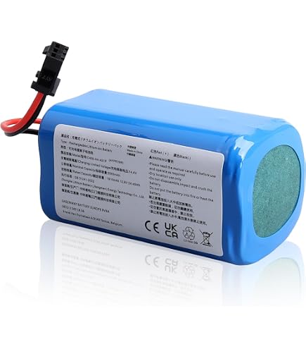 K KYUER Batterie 2800mAh Rechargeable Compatible Lefant M501B Robot Aspirateur - 10.8V