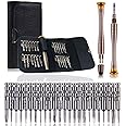 PagKis Precision Screwdriver Set for iPhone, MacBook, Mobiles, Laptops and Other Small Gadgets Electronic Devices (24 Bits, Black)