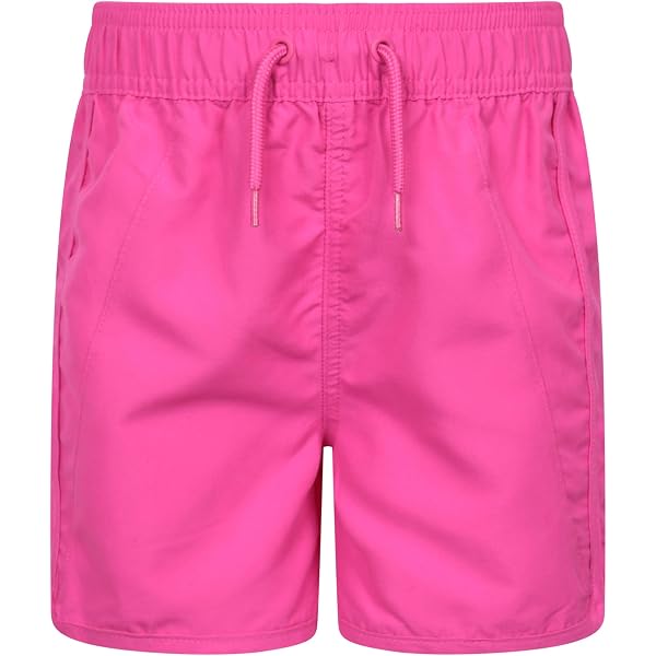 Short De Plage Enfant Mountain Warehouse - 100% Coton, Revers Rétroussables, Confortable Pour Voyage Et Vacances