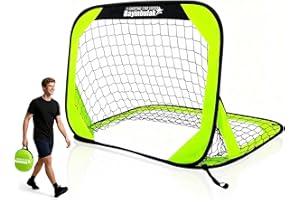 BAYINBULAK Portería de Fútbol Emergente fútbol Patio Trasero para Niños Mini ×1