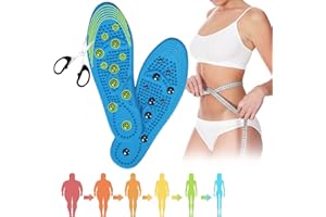 LYJOW Magnetische Einlegesohlen für Frauen,Orthopädische Relaxed Feet Schuheinlagen Für Akupressur, Abnehmen,Orthopädische Sohlen Insoles,Schuheinlagen Massage Und Frauen, Vorbeugung Von Fasziitis(35-40)