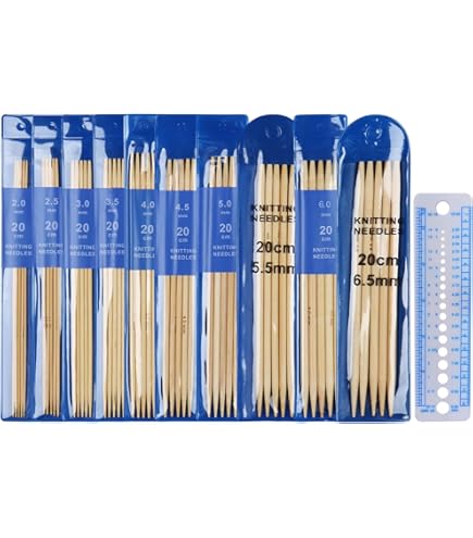 Katech Breien voor beginners, kousenspelden voor sokken, breiset beginners, 25 cm breinaalden, sokken van metaal en bamboe, breiset voor beginners met Engelse handleiding, blauw kleurrijk oranje Katech Breien voor beginners, kousenspelden voor sokken, breiset beginners, 25 cm breinaalden, sokken van metaal en bamboe, breiset voor beginners met Engelse handleiding, blauw kleurrijk oranje