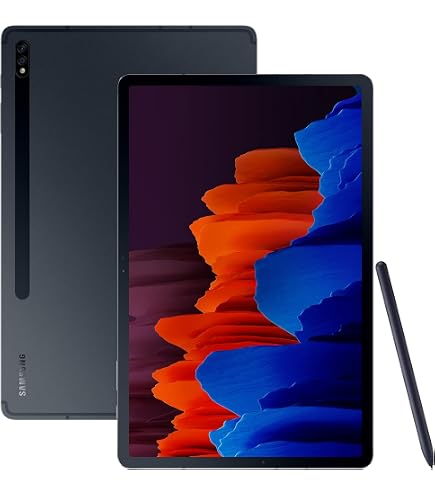 Samsung Tab S7+ Wi-Fi - Silver 128GB : Amazon.co.uk: Computers