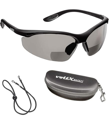 Occhiali Di Protezione Lavoro Half Moon | Lenti Policarbonato | Bifocali +1.5 | Sicurezza E Precisione - Foto 11