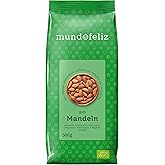 Mundo Feliz Ganze Mandeln aus Bio-Anbau, 2 x 500 g