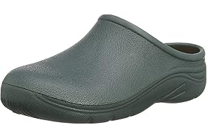 ALTUNA Comfi Garden Clogs Green S12 Size 12 - Briers Slip on, Tough, Comfy Clogs