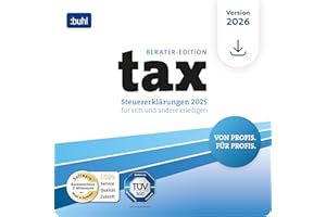 tax 2026 Berater (für Steuerjahr 2025)|Digitaler Download
