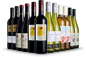 LAITHWAITES WINE Laithwaites Customer Favourites Red and White Wine Selection - Case of 6 & 12 Available - Mixed Bottles (75cl) - Black Stump Durif Shiraz, Campanula Pinot Grigio, Abbesse Sauvignon Blanc (Case of 12)