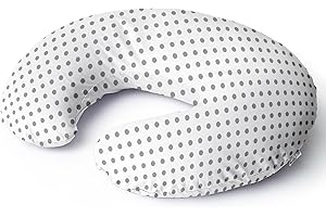 ‎NIIMO Breastfeeding Nursing Pillow For Small Babies Pillow with Cover 100 % Cotton Available in Various Colours