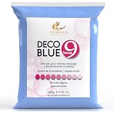 Xhanon professional Professional Bleaching Powder Blue 9 Shades | Vegan Formula | Super Lightening | Hair Bleaching | Dust Fr