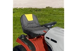 HUDHOWKS Coprisedile universale per tosaerba, resistente e impermeabile, per trattore, facile da installare