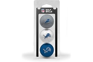 Team Golf NFL Regulation Size Golf Balls, 3 Pack, Full Color Durable Team Imprint