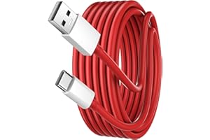 IMANGOO Kabel USB C 2 m do OnePlus 13 13T 13R 12 80 W Supervooc Charge, 10 A USB C kabel do ładowania Dash Warp Charge kabel do ładowania USB typu C, kabel do szybkiego ładowania danych do OnePlus Nord 5 4 CE
